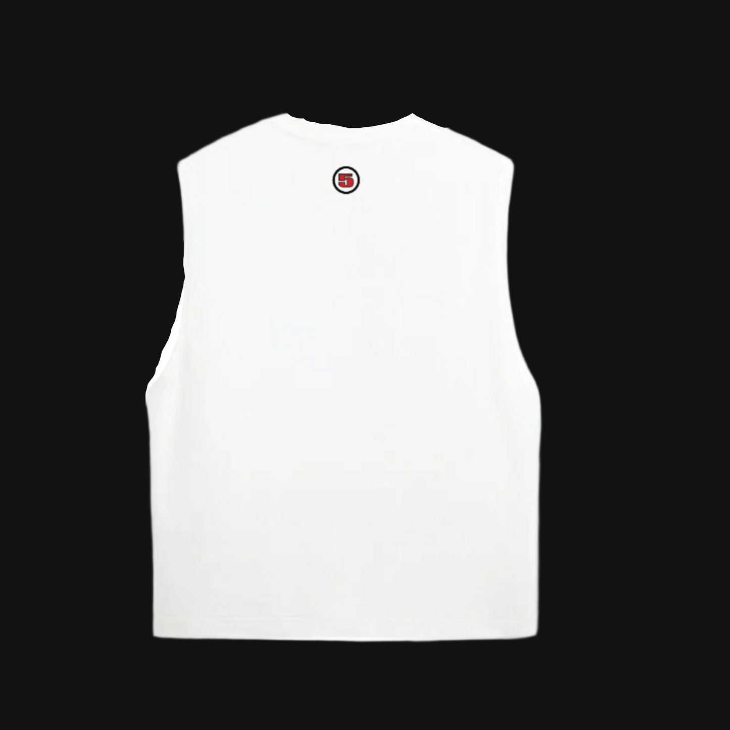 BONDONI TANK WHITE & RED