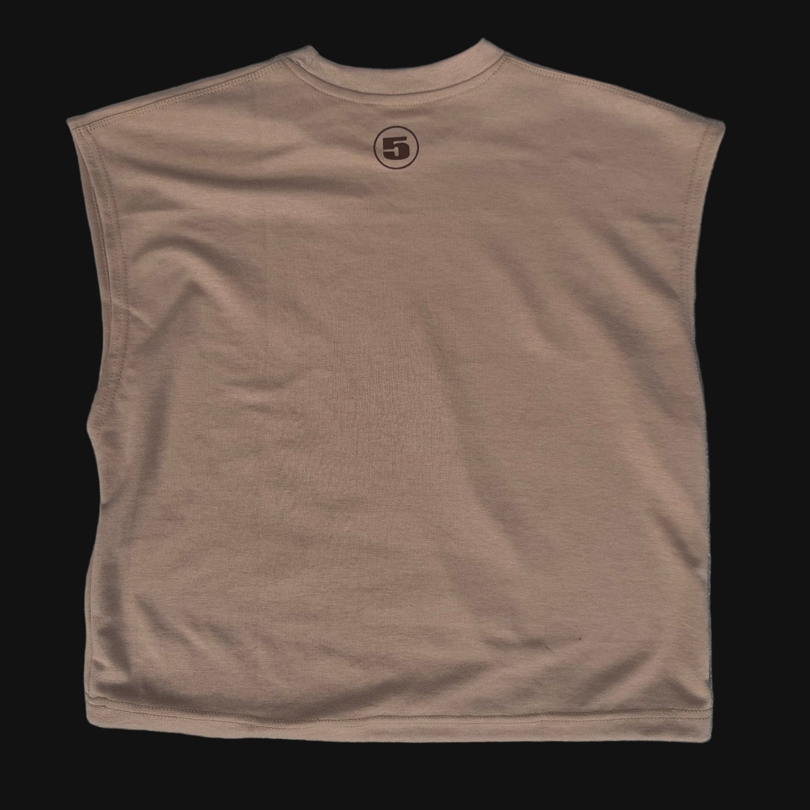 BONDONI TANK BEIGE & BROWN