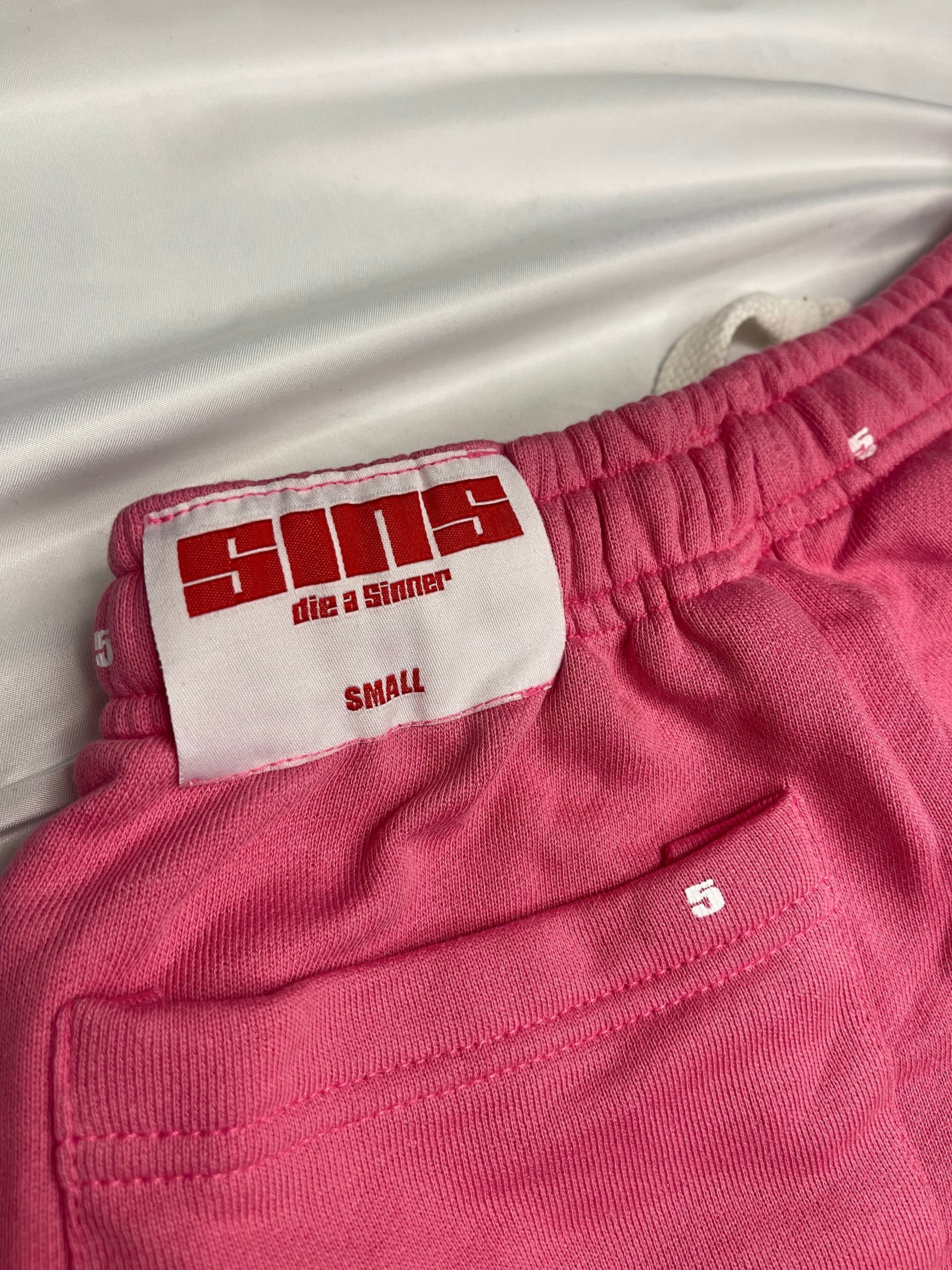"5INNER" OVERSIZED SWEATPANT PINK