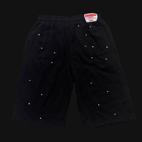"5INNER" OVERSIZED SWEATSHORT BLACK
