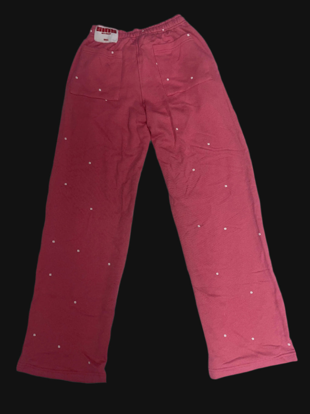 "5INNER" OVERSIZED SWEATPANT PINK