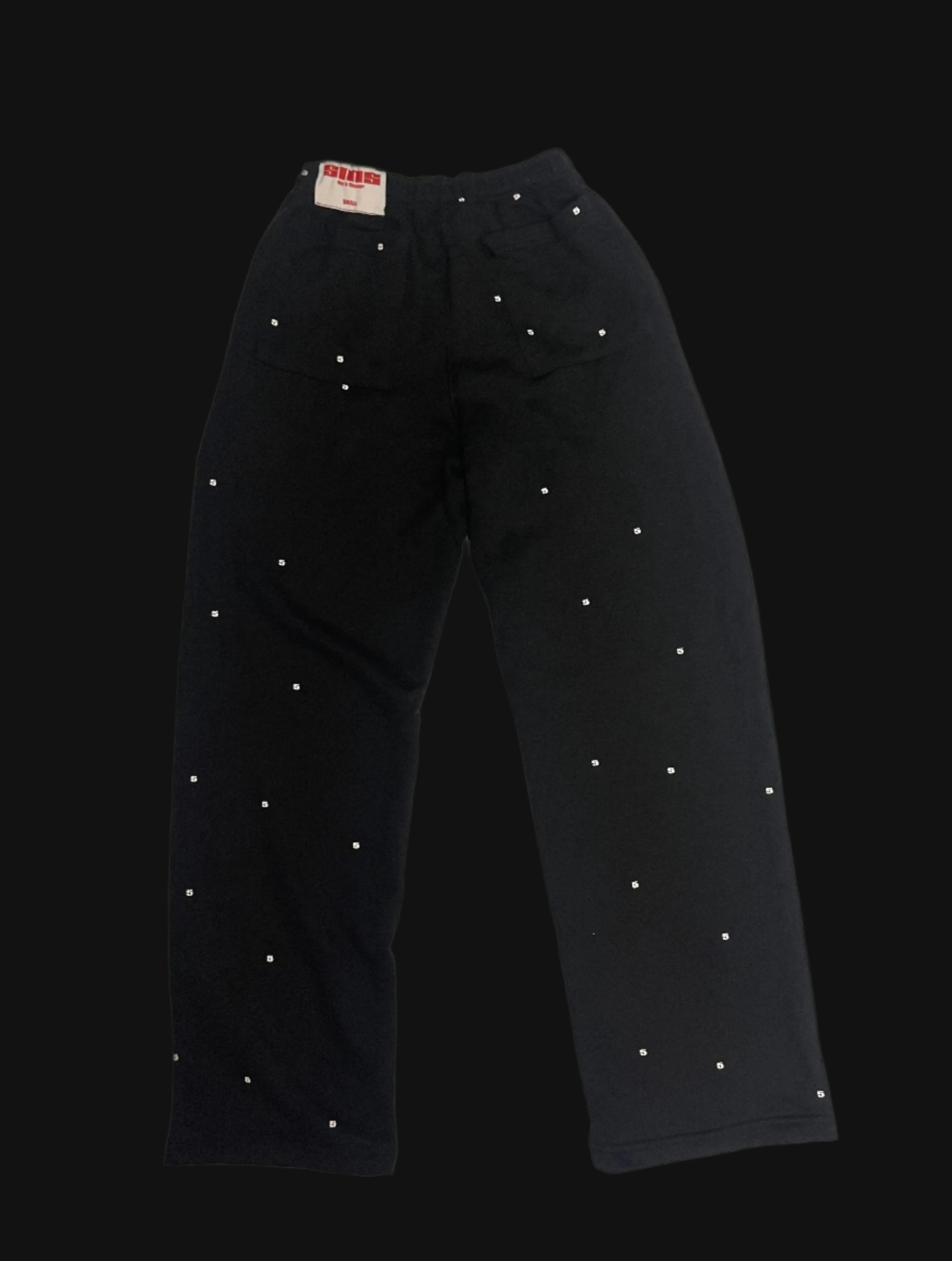 "5INNER" OVERSIZED SWEATPANT BLACK