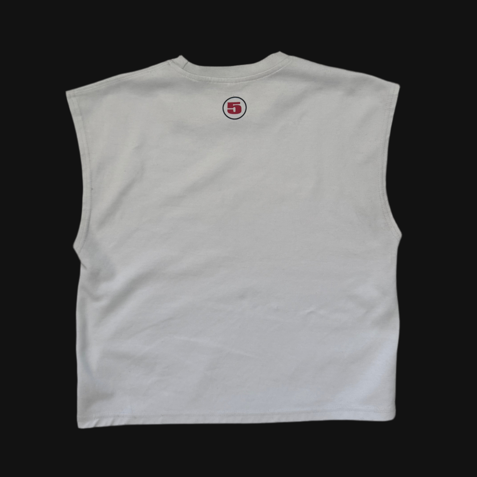 BONDONI TANK WHITE & RED
