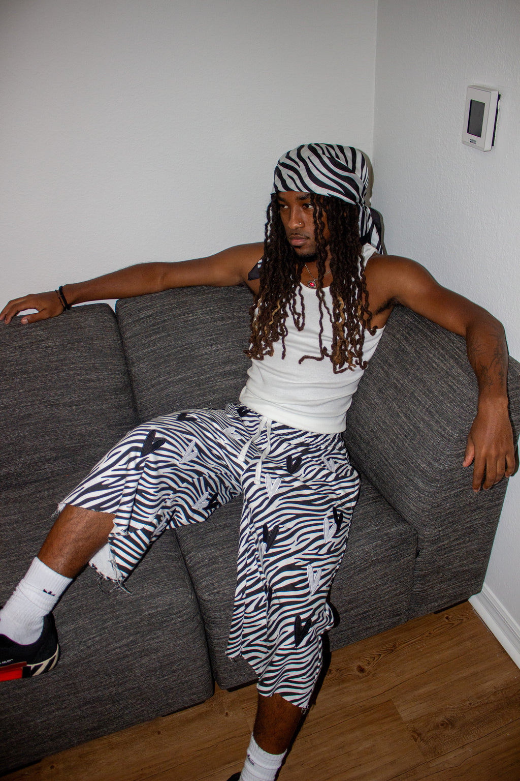BONDONI 3/4 SHORTS ZEBRA