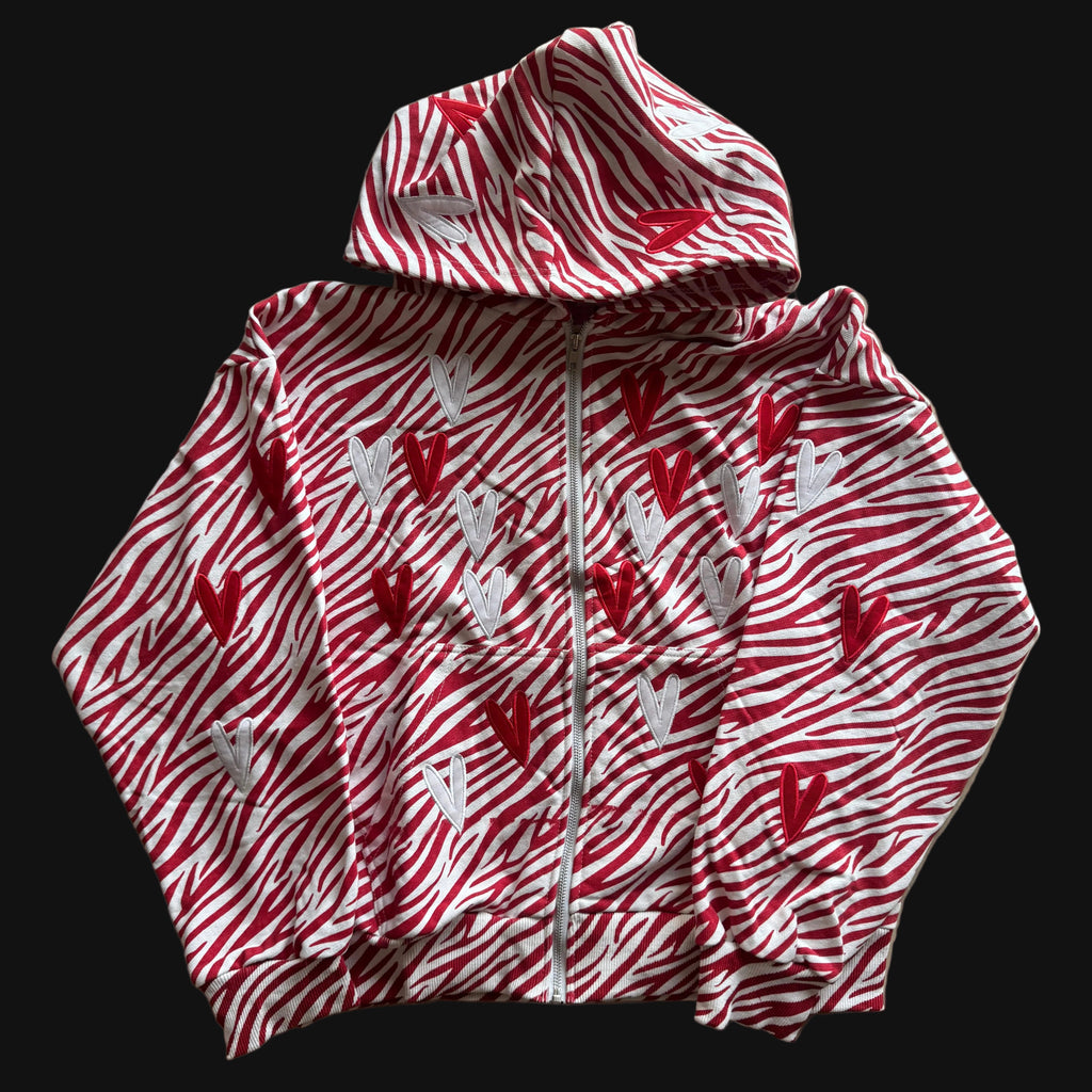 BONDONI HEART ZIP UP NYFW 2026 EXCLUSIVE
