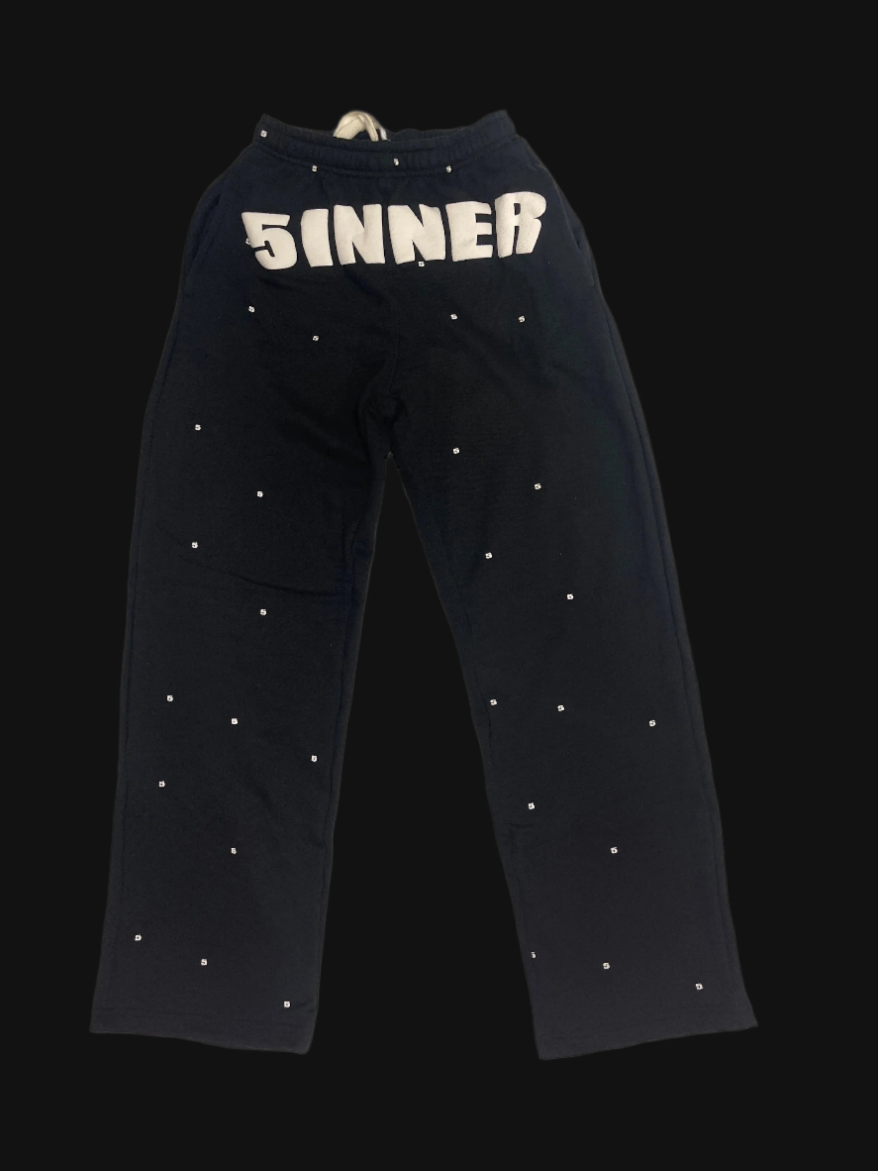 "5INNER" OVERSIZED SWEATPANT BLACK