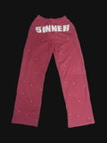 "5INNER" OVERSIZED SWEATPANT PINK