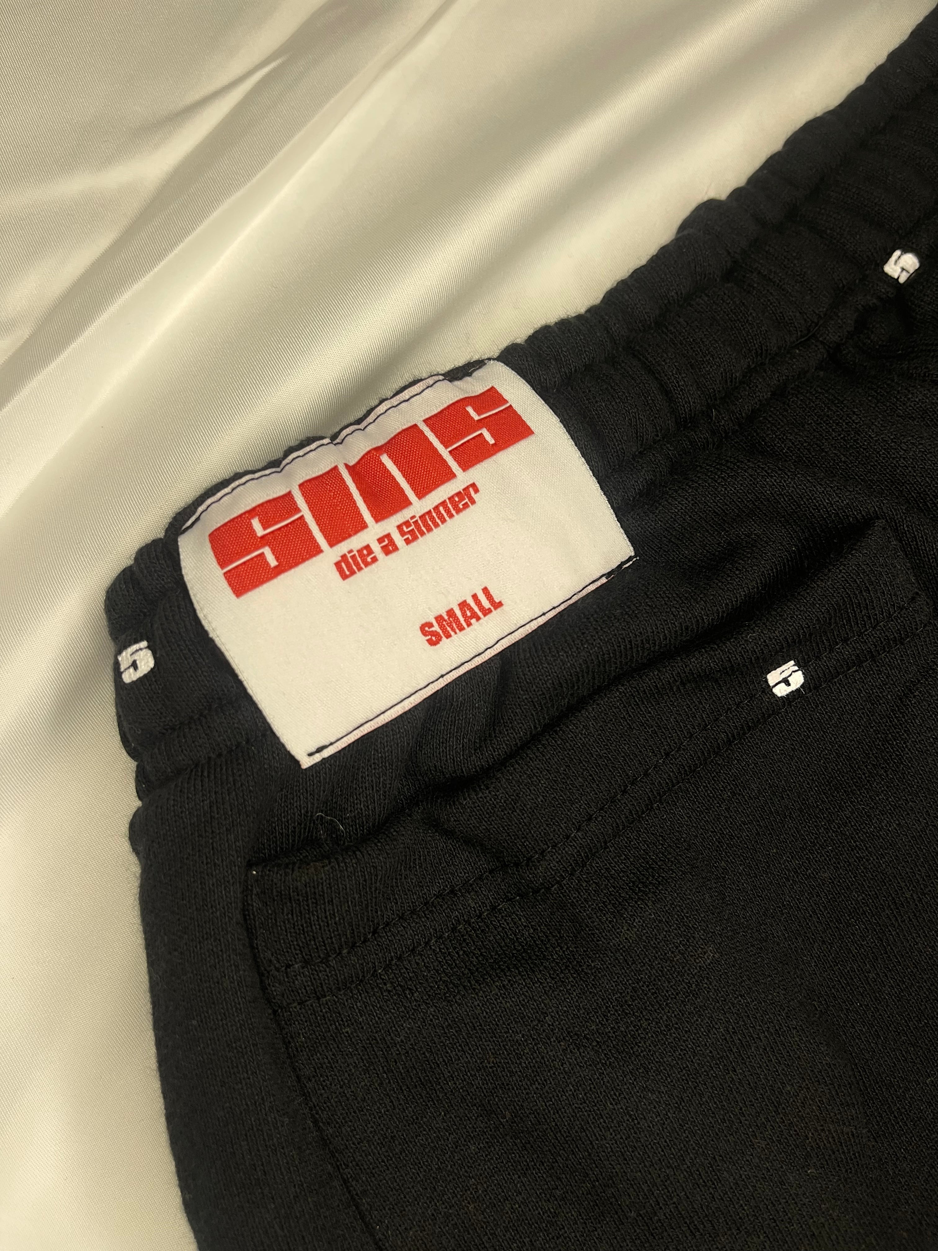 "5INNER" OVERSIZED SWEATPANT BLACK