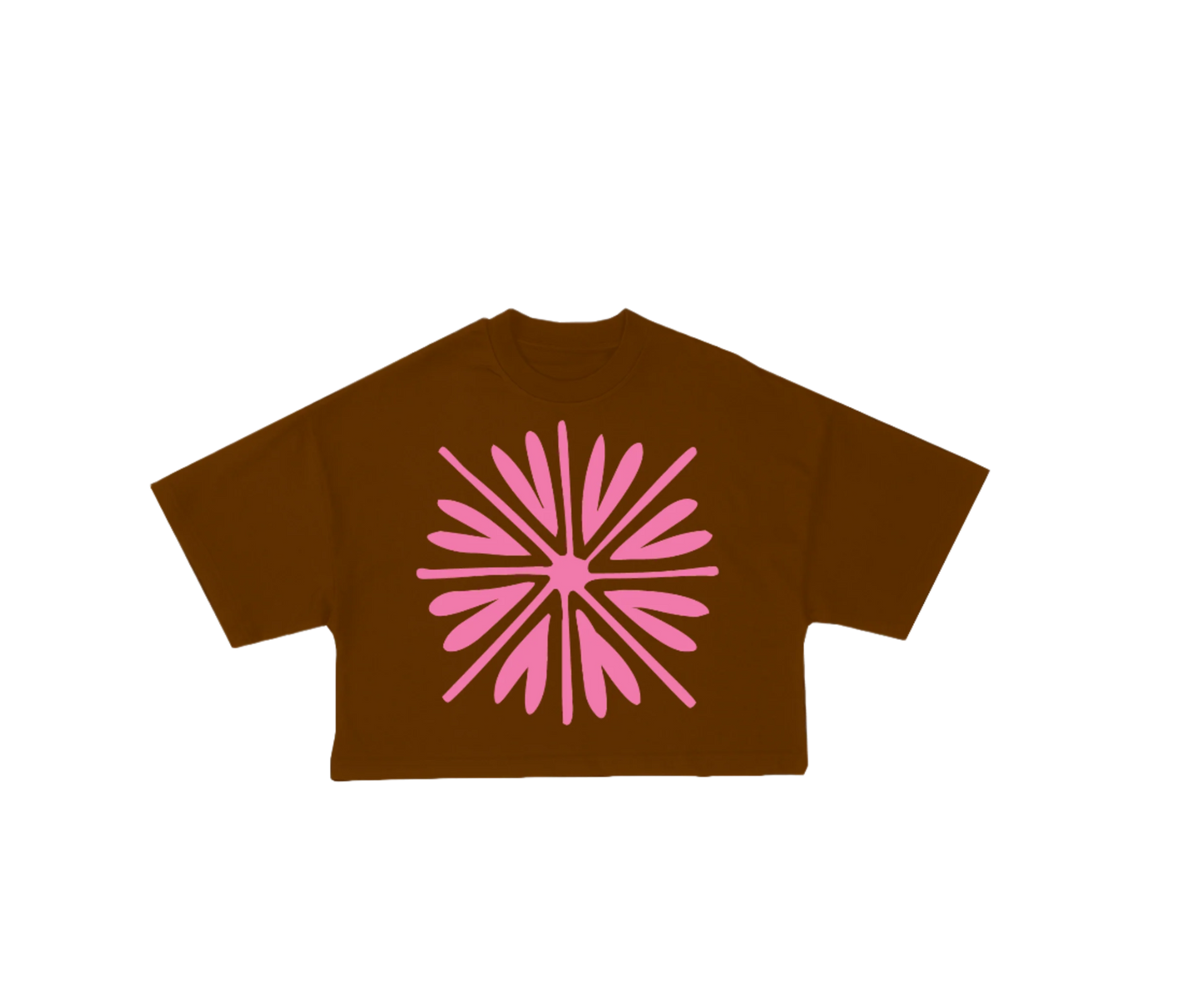 BONDONI TEE BROWN & PINK